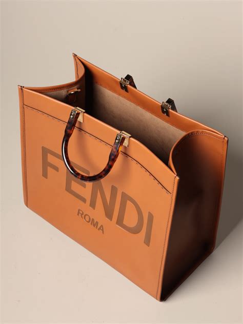 used fendi bags tote|fendi shopping bag tote.